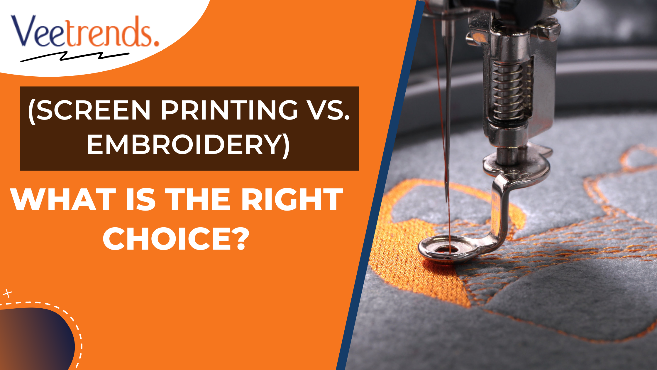 Screen Printing Vs Embroidery What Is The Right Choice Veetrends